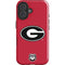 University of Georgia Logo Red iPhone 16 Plus Impact Case